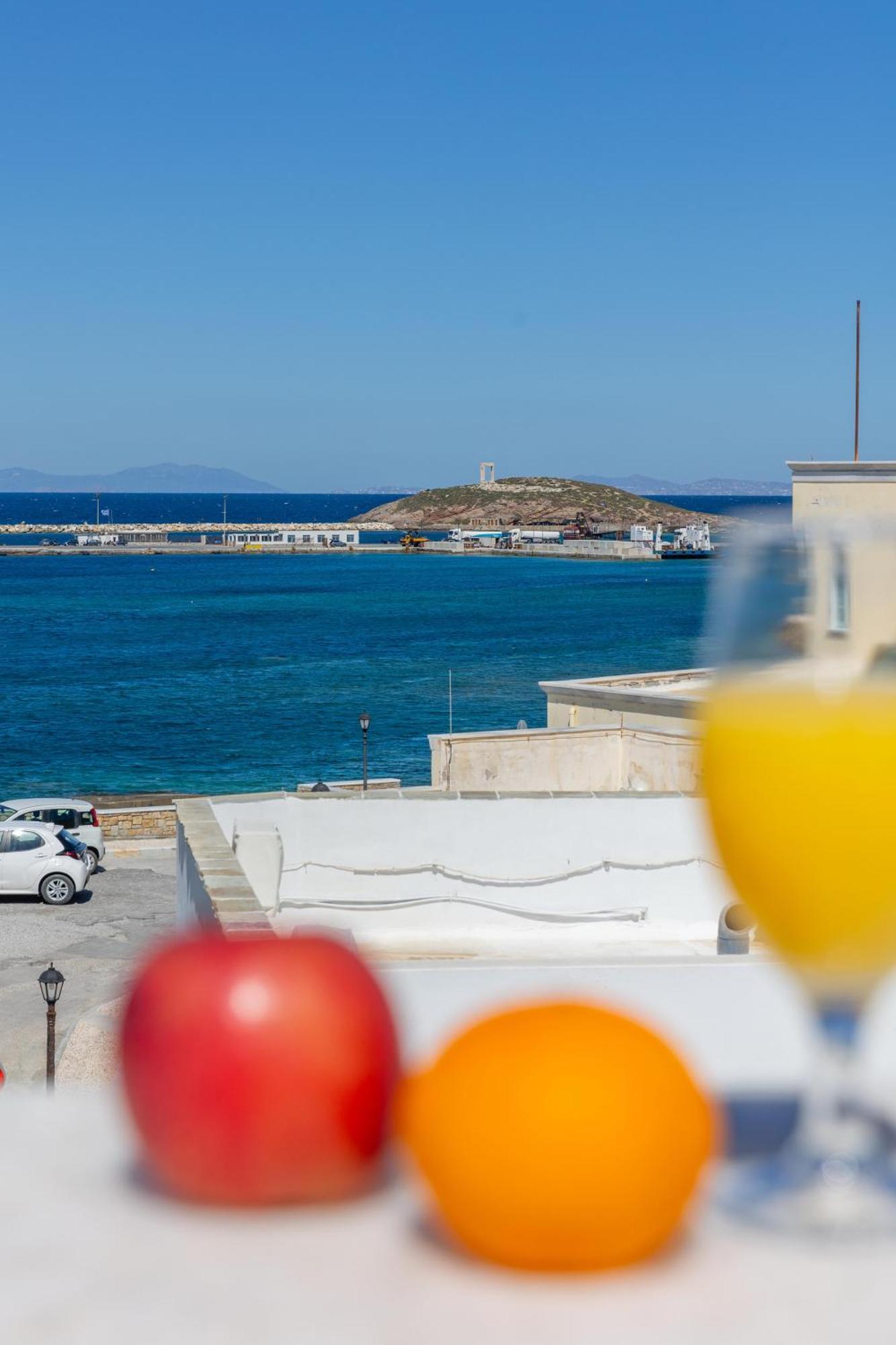 Kymata Hotel Naxos City ภายนอก รูปภาพ